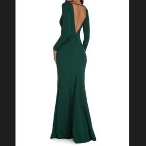 Windsor Hunter Green Formal Gown